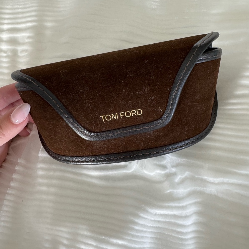 Tom Ford Dark Brown Sunglasses Case